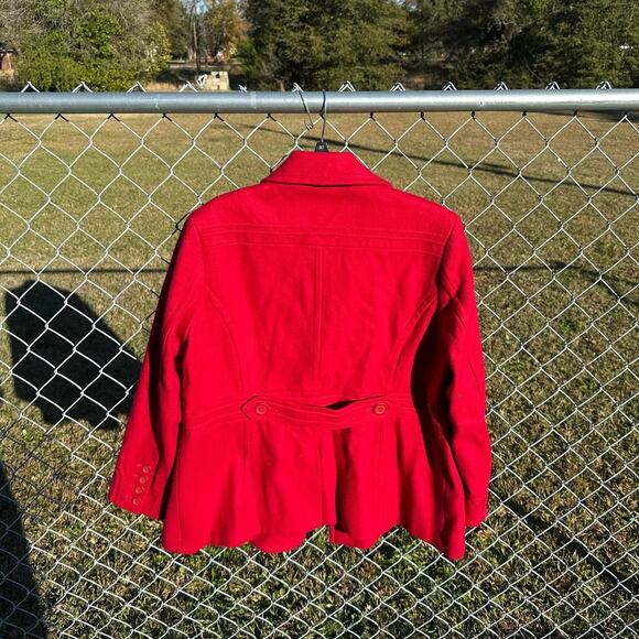 Glamour Red Peacoat/Jacket - Picture 9 of 9